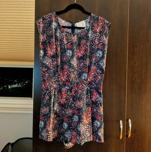 Sail to Sable *fireworks romper* size small